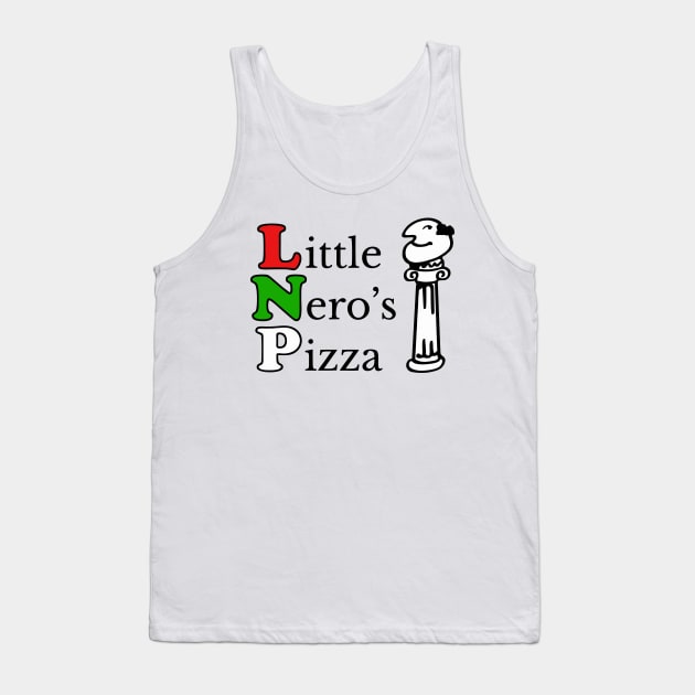 Little Nero's Pizza Tank Top by Teen Chic
